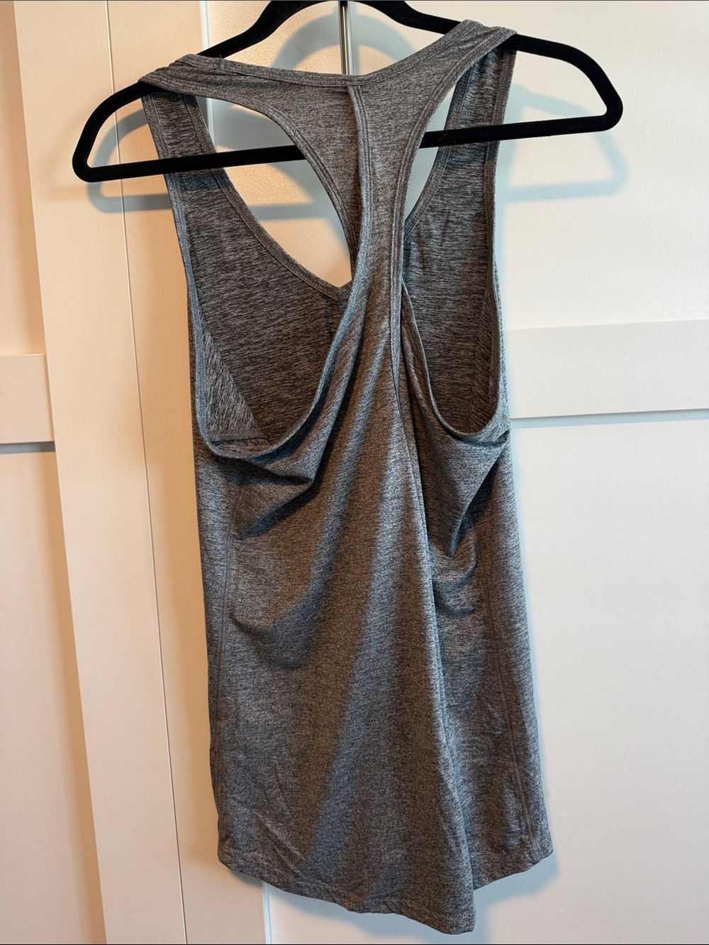 Rivalry Threads Gray Racerback Graphic Tank - Picture 4 of 4